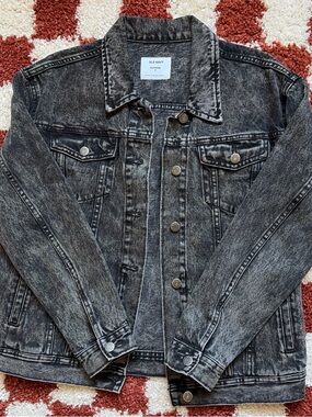 Old Navy Acid-Wash Boyfriend Denim Jacket
